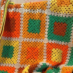 Granny Square Afghan